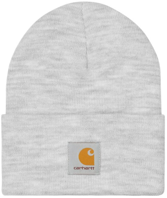  Carhartt Wip Cuffia Acrylic Watch Hat Ash Heather Uomo Grigio