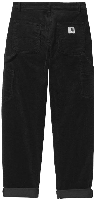  Carhartt Wip Pantaloni W' Pierce Pant Corduroy Black Donna Nero