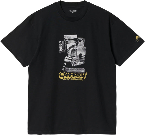 Carhartt WIP t-shirt S/S Exped tee black