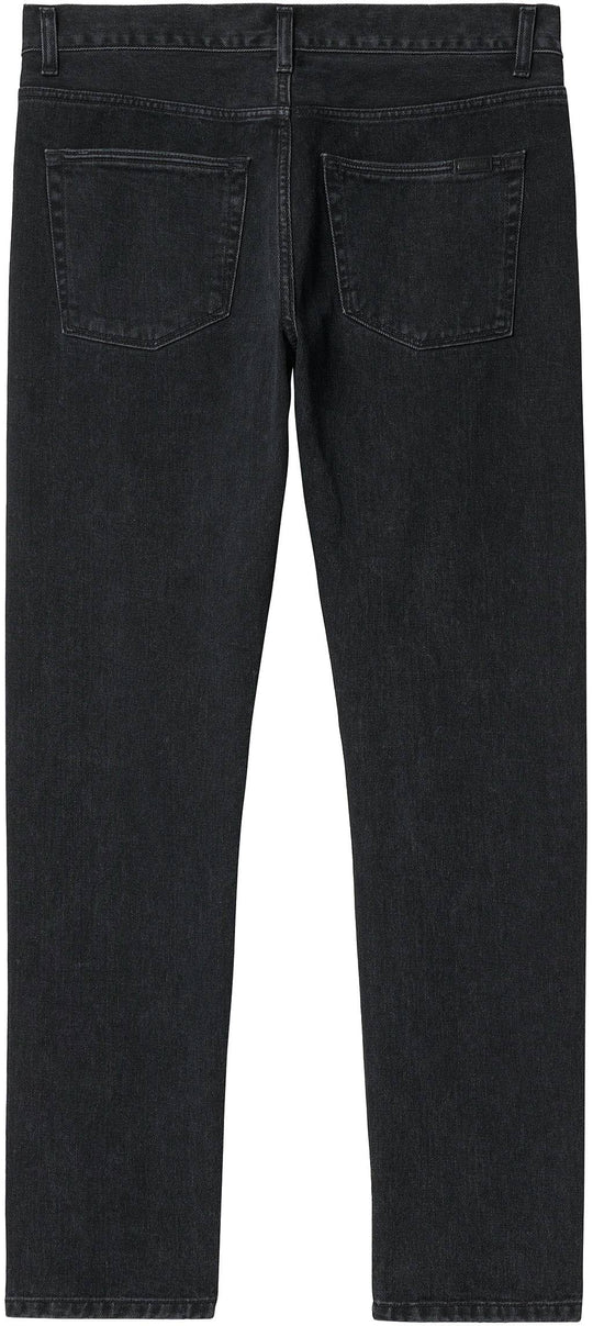  Carhartt Wip Pantaloni Jeans Vicious Pant Black Stone Washed Uomo Nero