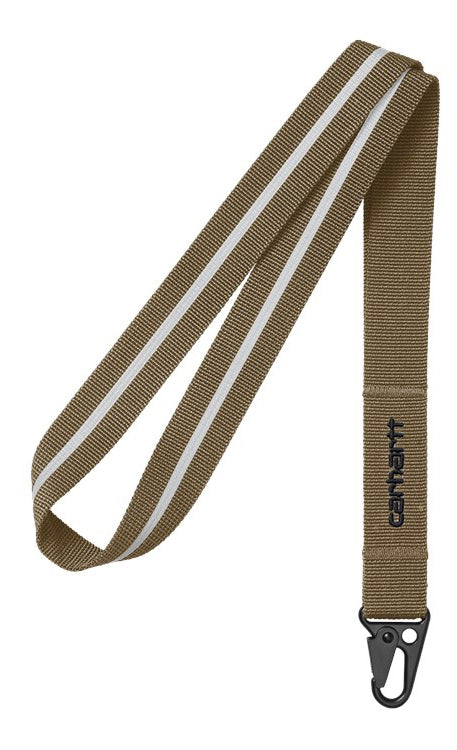  Carhartt Wip Portachiavi Reflective Keychain Tanami Black Uomo Giallo