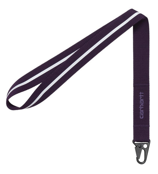  Carhartt Wip Portachiavi Reflective Keychain Dark Iris Cold Viola Uomo