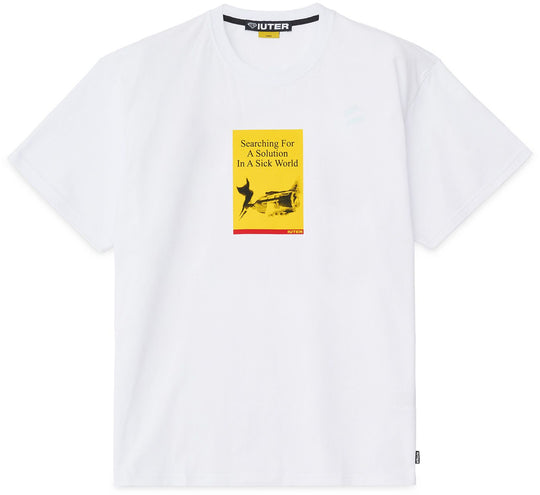  Iuter T-shirt Solution Tee White Uomo Bianco