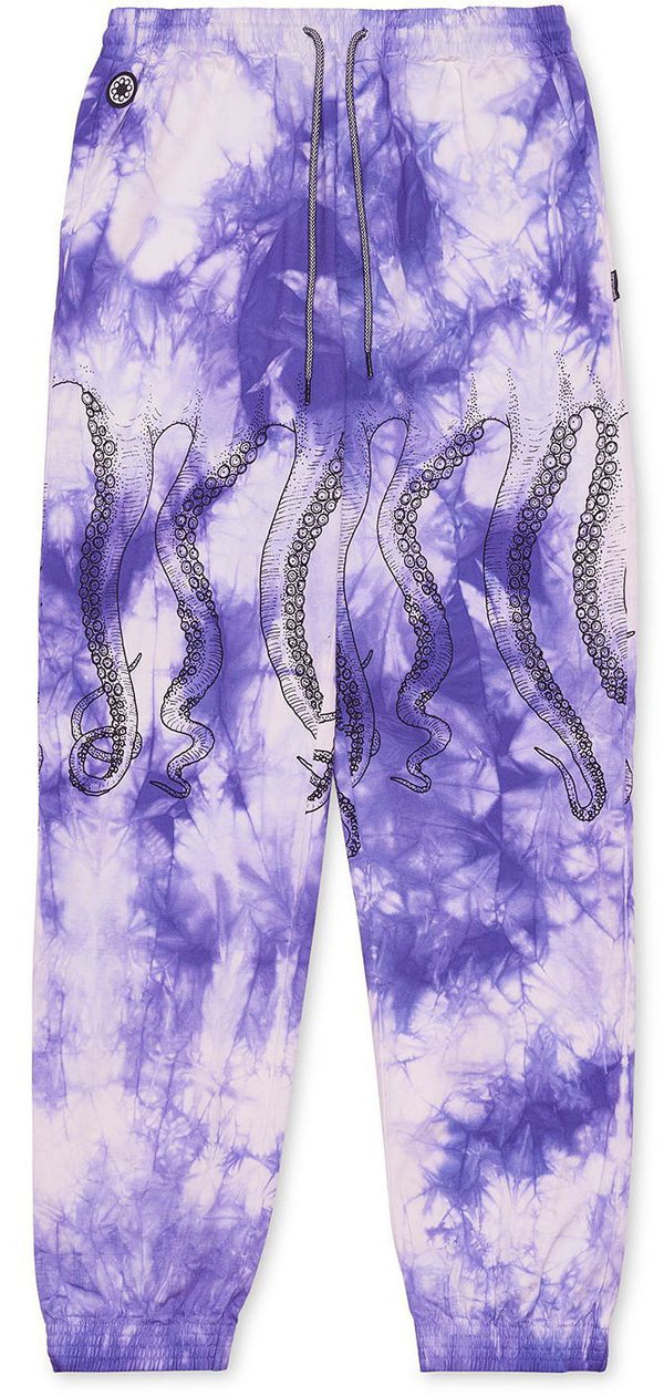 Octopus pantaloni Freak Jogger tie dye purple