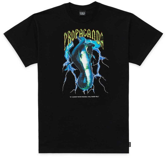  Propaganda T-shirt Letal Tee Black Uomo Nero