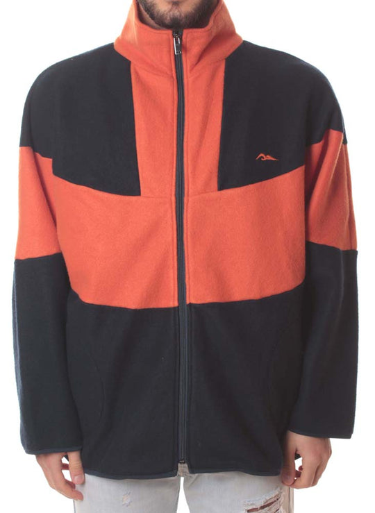  The Silted Company Felpa 90's Pile Blue Uomo