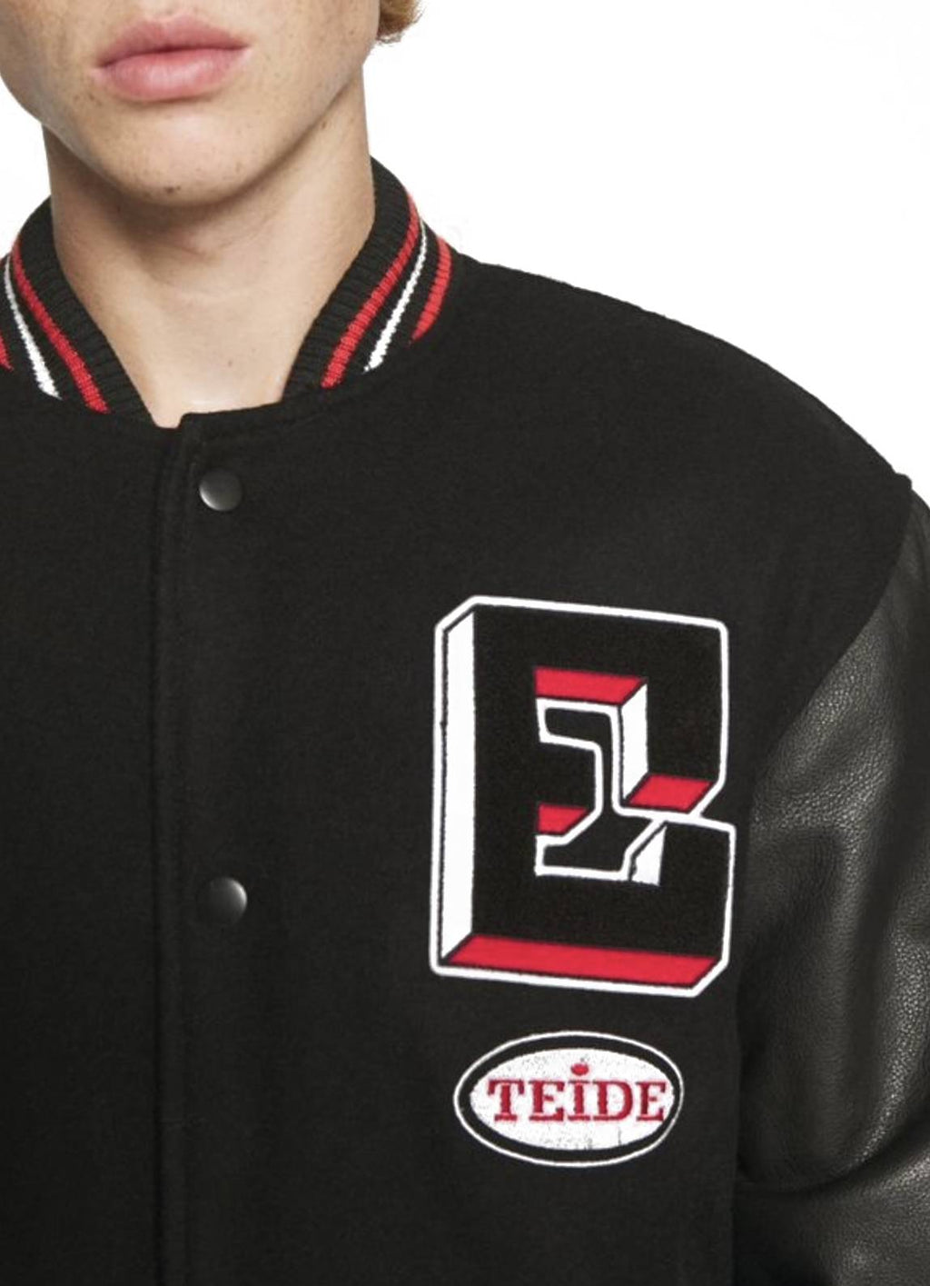 Edwin Varsity Chapter Jacket, Black