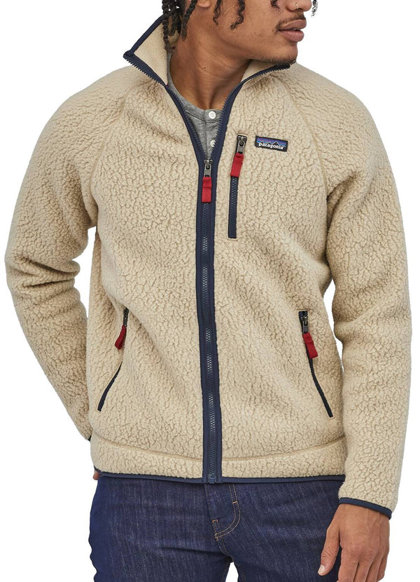 Patagonia felpa Men's Retro Pile Fleece Jacket el cap khaki