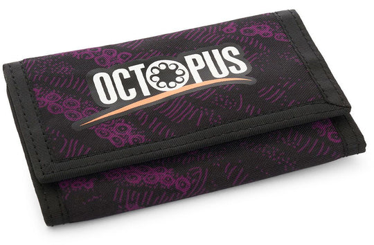  Octopus Portafoglio Sci-fi Wallet Black Purple Uomo Nero