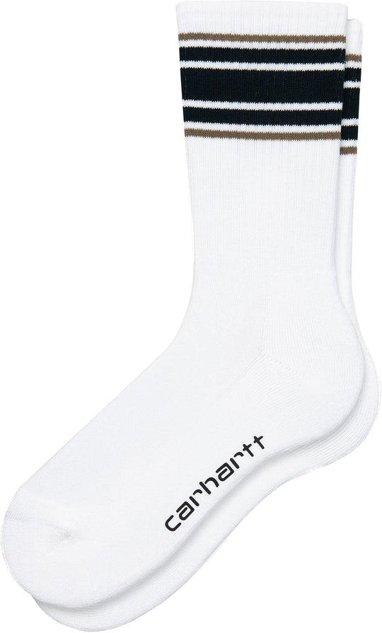  Carhartt Wip Calze Mesa Socks White Tatami Frasier Uomo Bianco