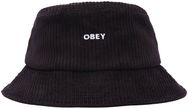 Obey cappello Bold Cord Bucket Hat black