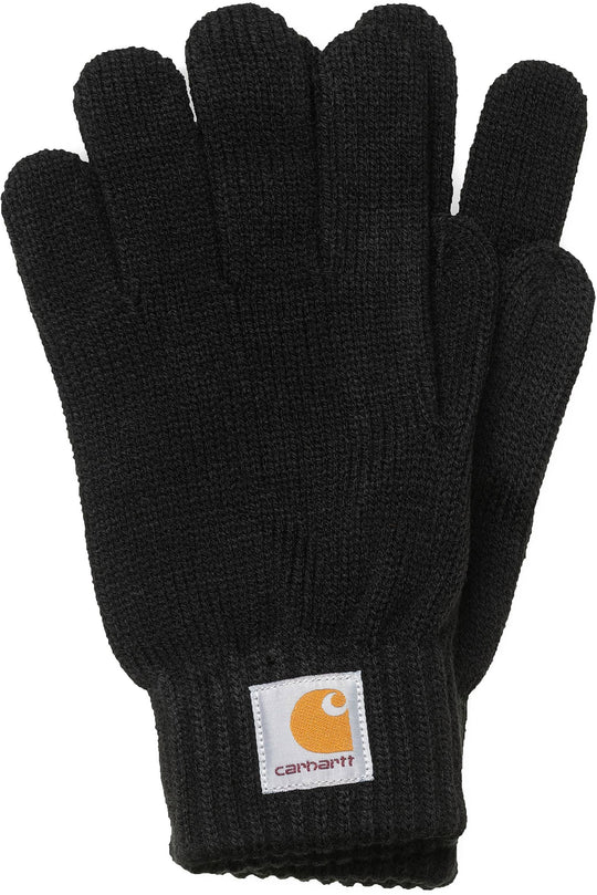  Carhartt Wip Guanti Watch Gloves Black Uomo Nero