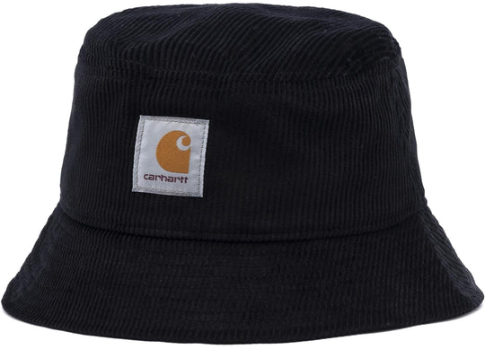  Carhartt Wip Cappello Cord Bucket Hat Black Unisex Nero