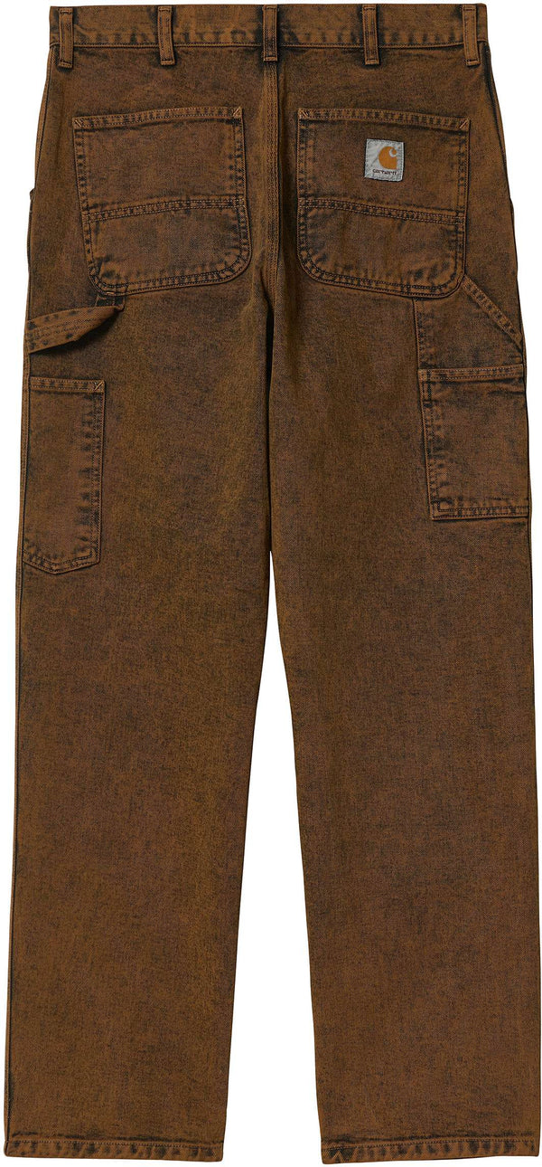 Carhartt WIP pantaloni jeans Single Knee Pant tawny crater wash