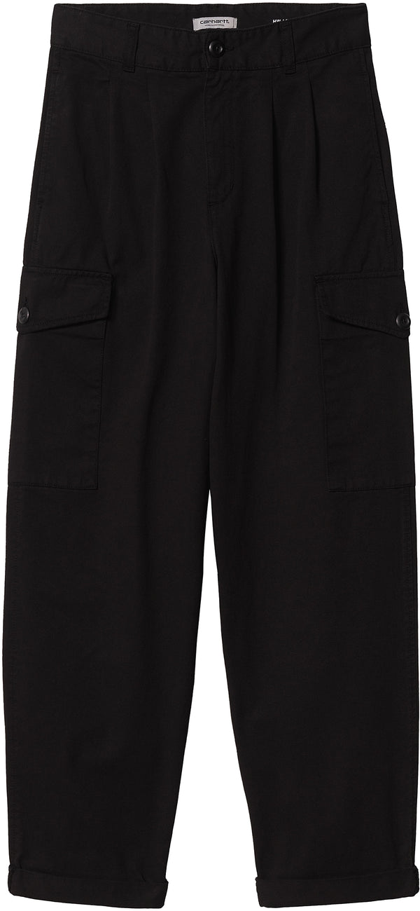 Carhartt WIP pantaloni W' Collins Pant black