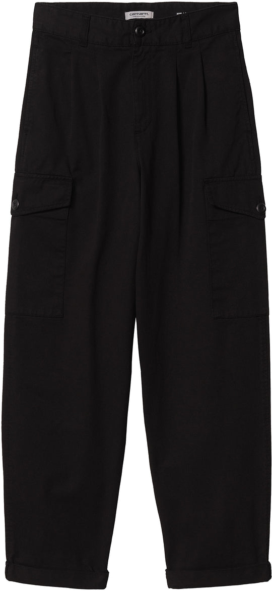  Carhartt Wip Pantaloni W' Collins Pant Black Donna Nero