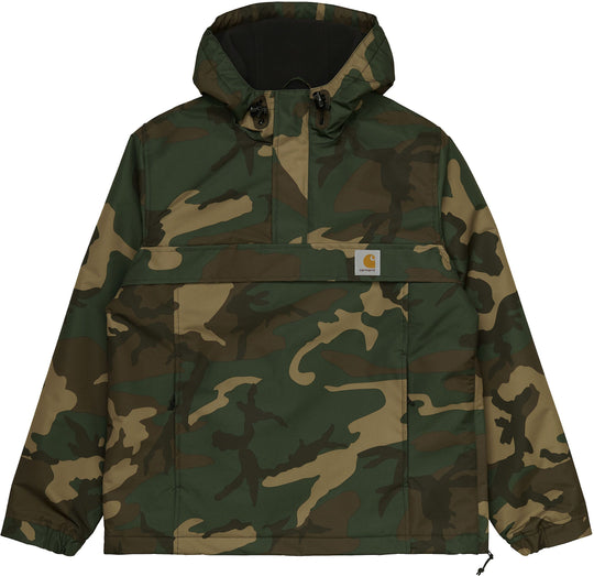  Carhartt Wip Giacca Nimbus Pullover Camo Laurel Uomo