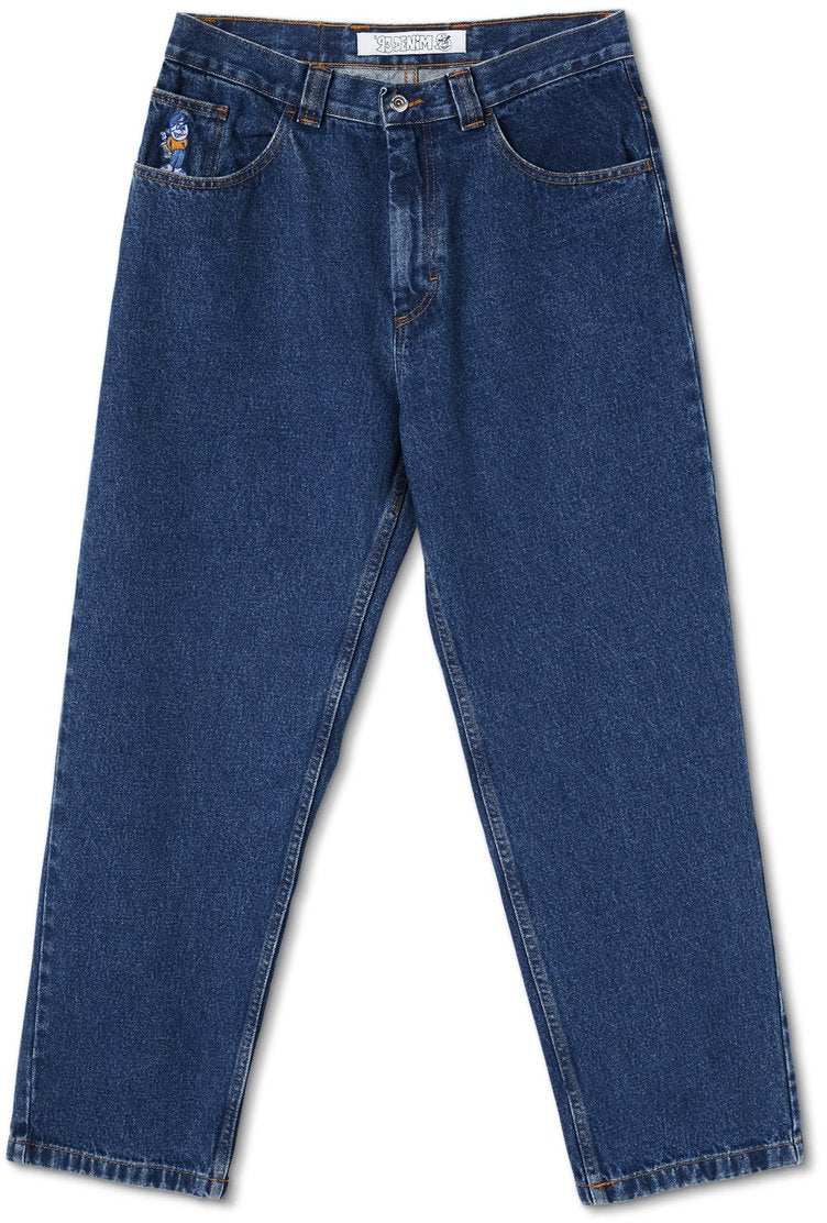  Polar Skate Co. Pantaloni Jeans ’93 Denim Dark Blue Uomo - 1