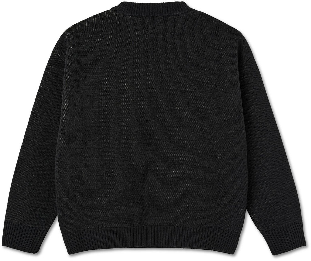  Polar Skate Co. Maglione Skate Dude Knit Sweater Black Uomo - 2