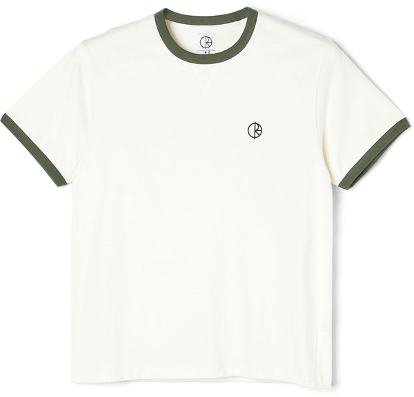 Polar Skate Co. t-shirt Rios Ringer Tee cloud white khaki