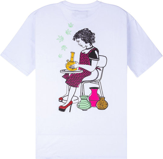  Pas De Mer T-shirt Ceramica White Uomo Bianco