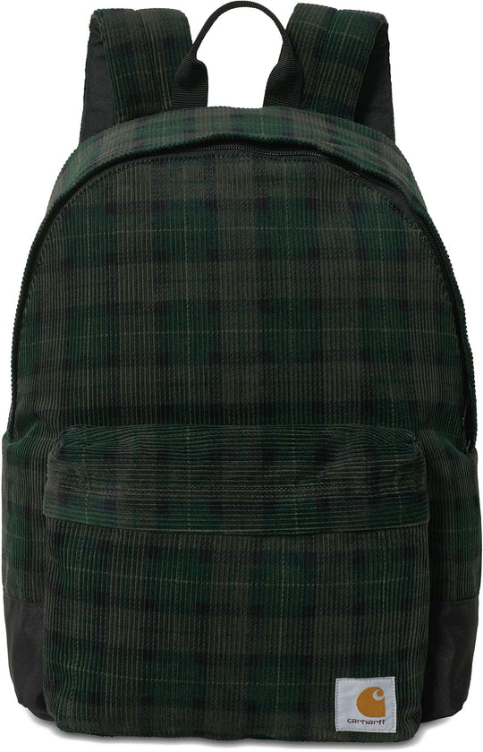  Carhartt Wip Zaino Flint Backpack Breck Check Print Grove Uomo Verde