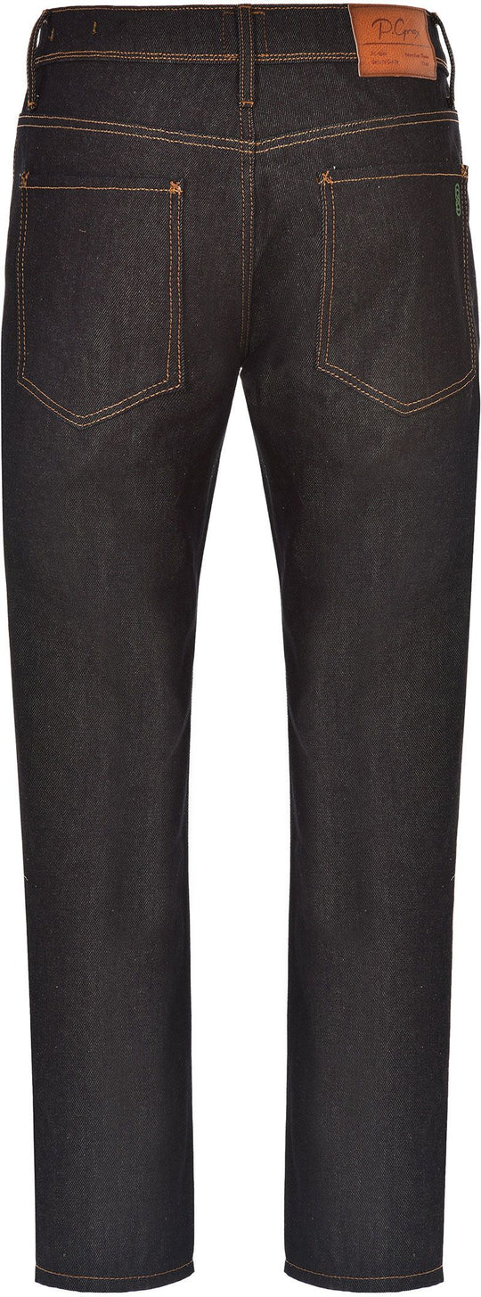  P.grax Pantaloni Jeans Mender Rinsed Normal Fit Dark Blue Uomo