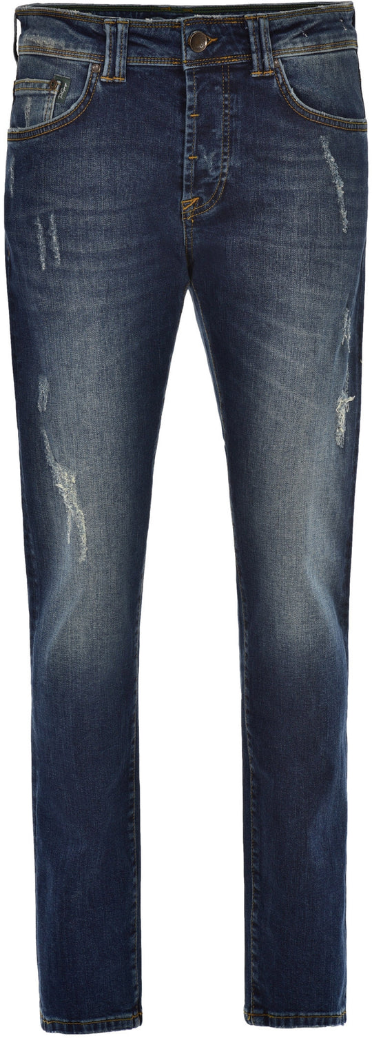  P.grax Jeans Tailor Tapared Fit Blue Uomo