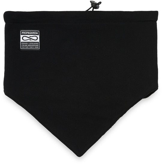  Propaganda Scaldacollo Label Collar Black Uomo Nero