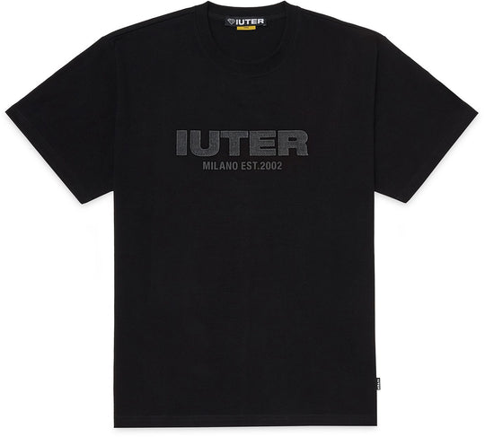  Iuter T-shirt Est 2002 Tee Black Uomo Nero