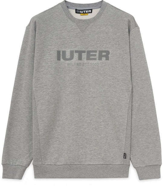  Iuter Felpa Est 2002 Crewneck Light Grey Uomo Grigio