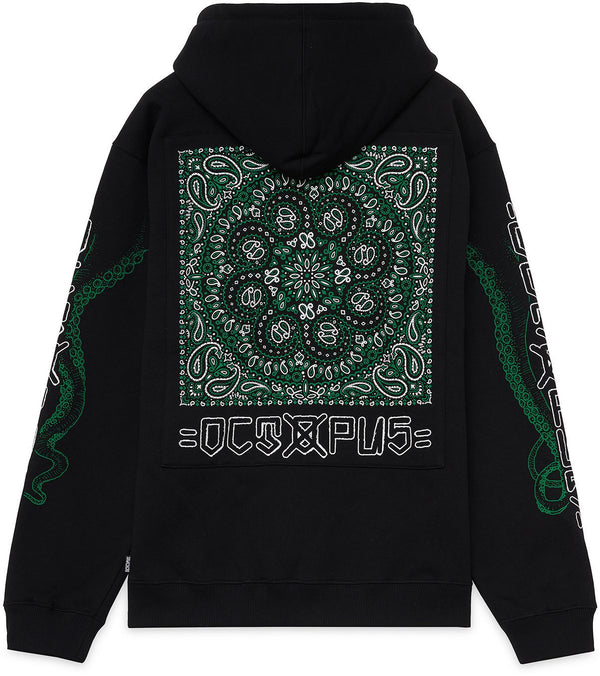 Octopus felpa Bandana Logo Hoodie black