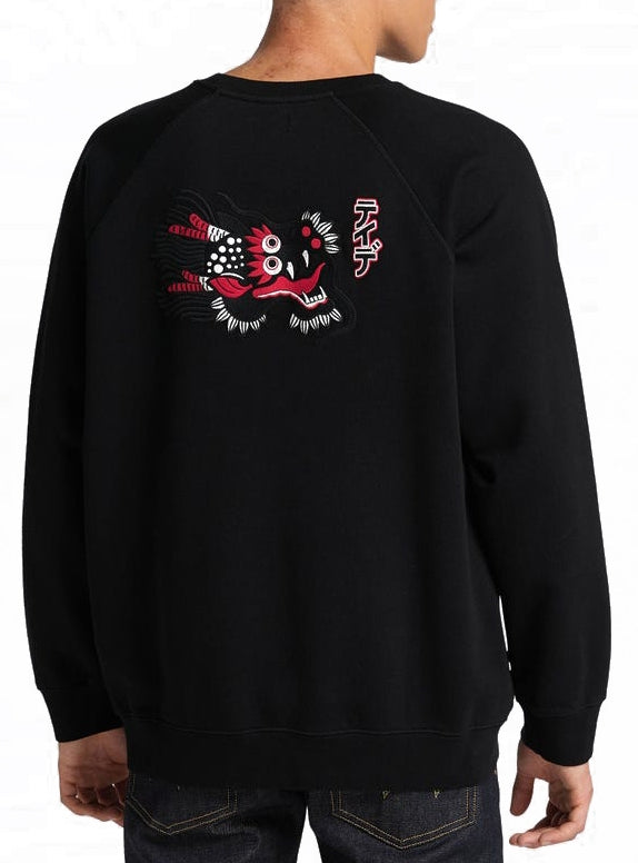 Edwin felpa Teide Panther Sweat black