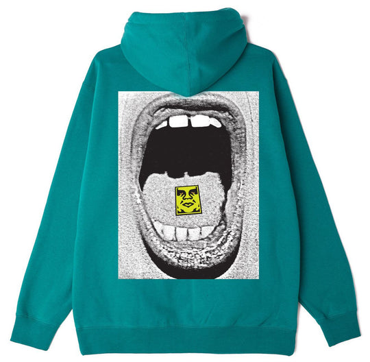  Obey Felpa Box Fit Premium Hooded Ivy Uomo