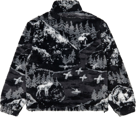  Carhartt Wip Giacca W' High Plains Liner Jacquard Black Donna Nero