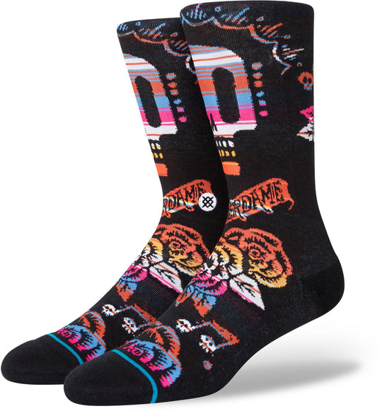  Stance Calze Remember Me Socks Black Uomo Nero