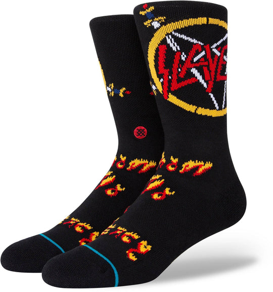  Stance Calze No Mercy Socks Black Uomo Nero