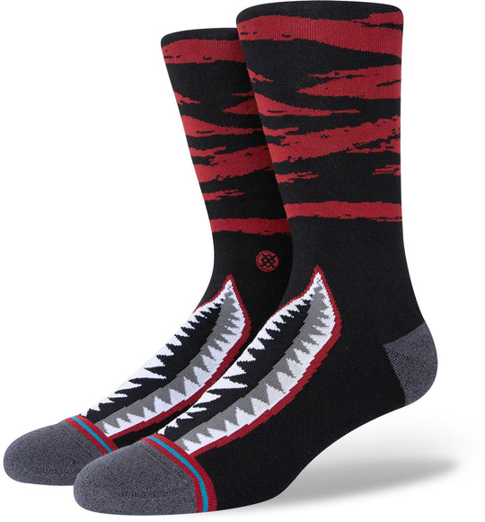  Stance Calze Warbird Socks Red Uomo Nero