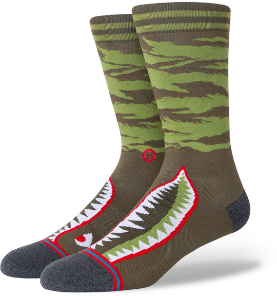  Stance Calze Warbird Socks Green Uomo Verde