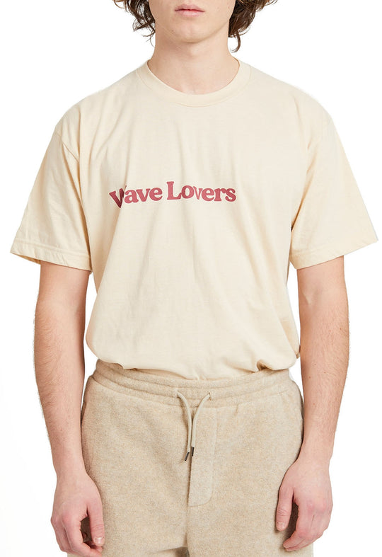  The Silted Company T-shirt Lovers Creme Uomo Bianco