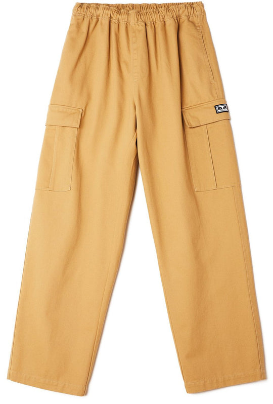  Obey Pantaloni Easy Cargo Pant Almond Uomo Beige