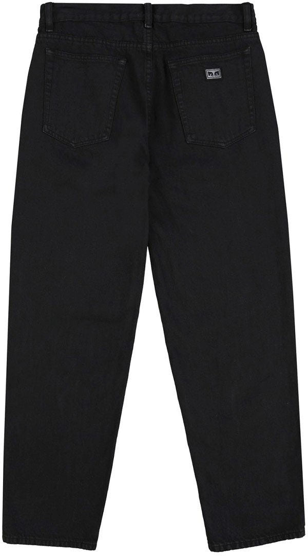 Obey pantaloni jeans Bender 90’s denim dusty black