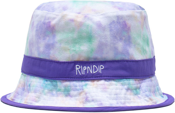 Ripndip cappello Castanza Reversibile Bucket Hat purple