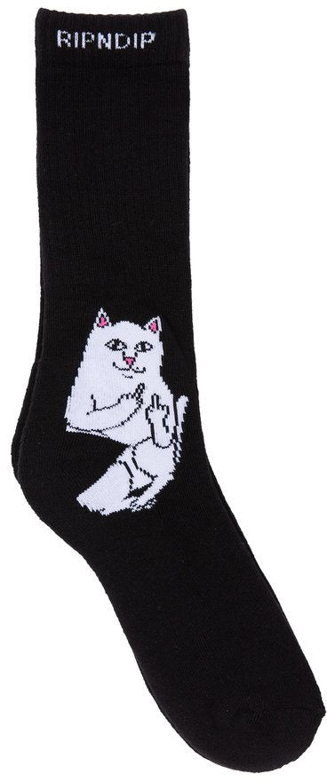  Ripndip Calze Lord Nermal Socks Black Uomo Nero