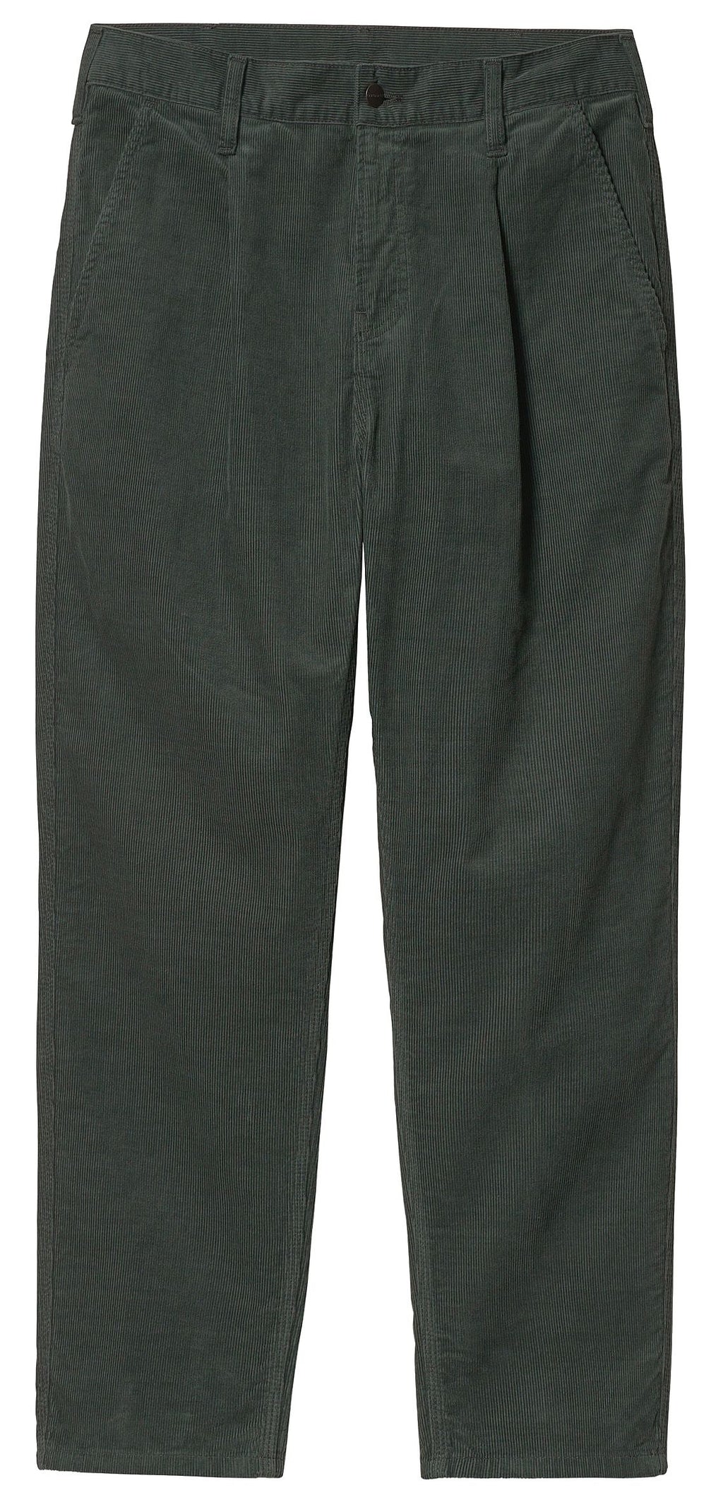 Carhartt Wip Pantaloni Abbott Pant Corduroy Slate Rinsed Grigio