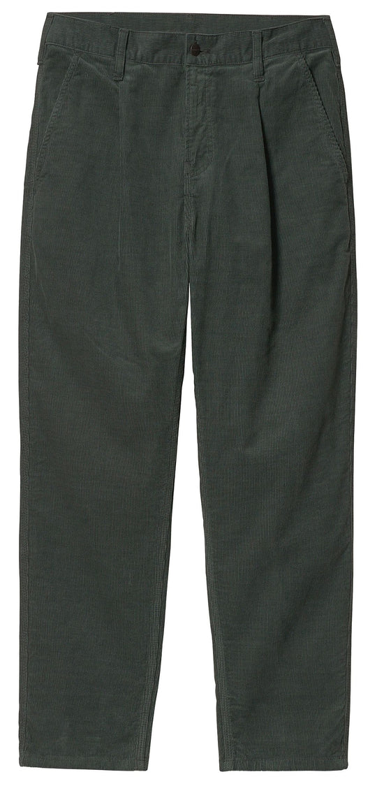  Carhartt Wip Pantaloni Abbott Pant Corduroy Slate Rinsed Uomo Grigio