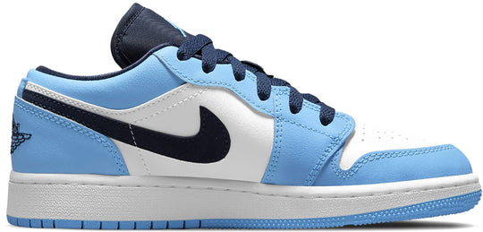  Jordan 1 Low Shoes Unc 2021 Gs Uomo Blu
