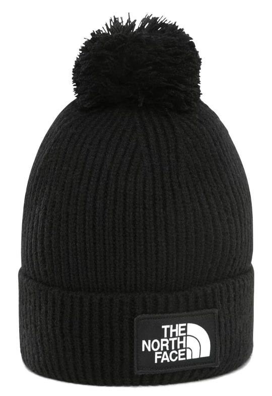  The North Face Cuffia Tnf Logo Box Pompon Black Special_unisex Nero