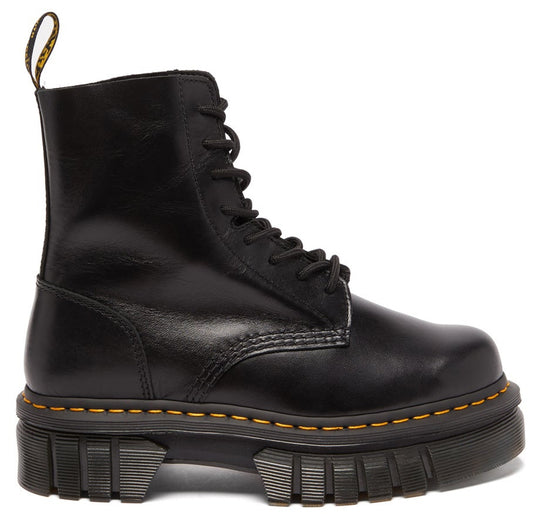  Dr. Martens Stivali Audrick 8-eye Boot Black Nappa Lux Donna Nero
