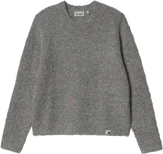  Carhartt Wip Maglione W' Marlin Sweater Grey Donna Grigio